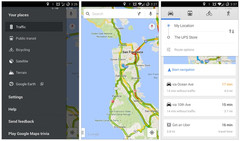 Google Maps 8.2 with enhanced voice controls and improved bicycle directions