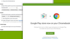 Android apps and Google Play Store now available on Chromebooks