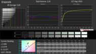 CalMAN Grayscale pre calibration