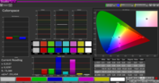 CalMAN Colorspace with our calibration