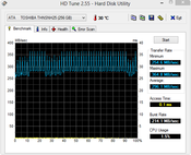 HD Tune 296 MB/s Seq. Read