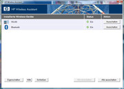 ...and the HP Wireless Assistant.