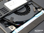 Fan inside the case