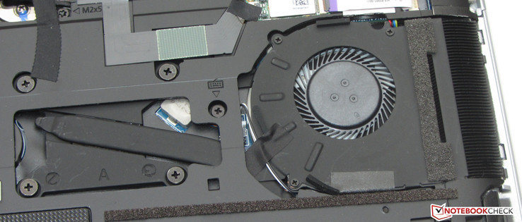 The fan can be cleaned.