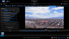 HP MediaSmart video editing