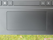 Very wide ClickPad.