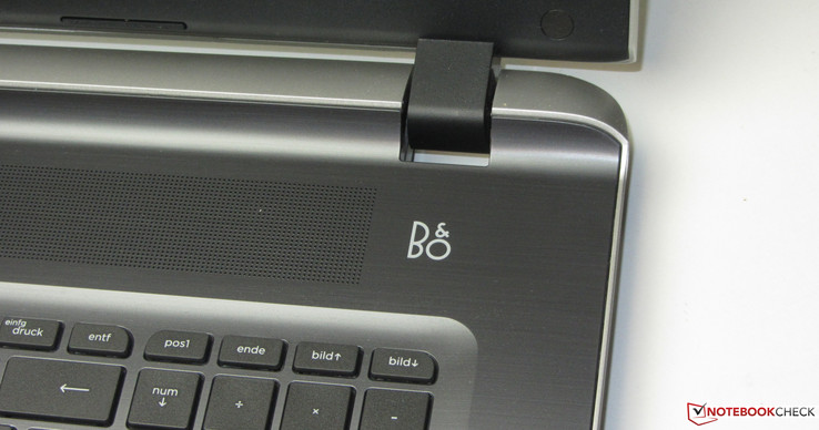 The speakers are provided by Bang & Olufsen. The speakers are provided by Bang & Olufsen.