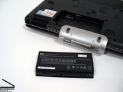 The battery of the HDX is mainly an emergency power supply.