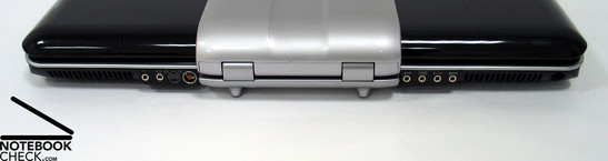 Back Side: 2 USB 2.0, Kensington-Lock