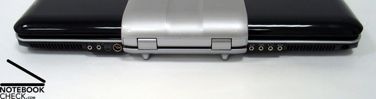 Back Side: 2 USB 2.0, Kensington-Lock Back Side: 2 USB 2.0, Kensington-Lock