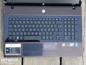 Keyboard with clear key travel