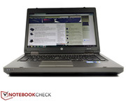 The ProBook 6470b features a matte 14 inch screen with HD ready resolution