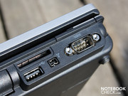 Next to the USB panel is a display port to hook up a TFT. There is no HDMI!