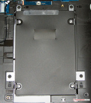 Hard drives in a 2.5-inch format fit in the ProBook.