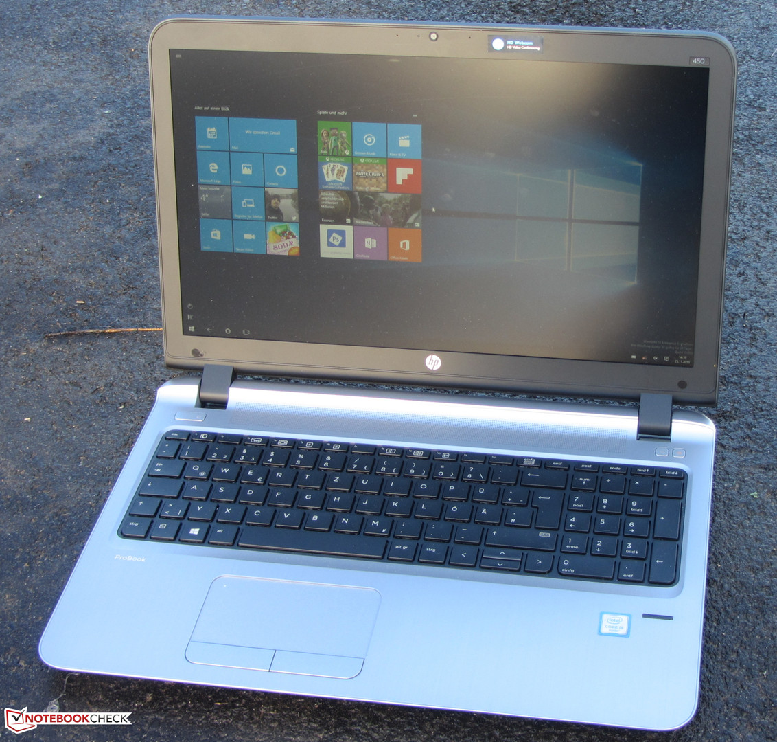 HP ProBook Laptop HP ProBook 450 G3 Notebook Review NotebookCheck net Reviews HP ProBook Laptop HP ProBook 450 G3 Notebook Review NotebookCheck net Reviews