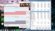 Strangely, the CPU clock speed didn't exceed 1.7 GHz during our first measurements.