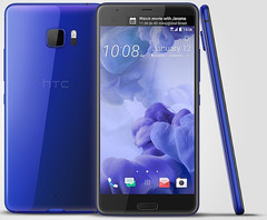 HTC U Ultra Android phablet with glass front/back and Qualcomm Snapdragon 821 processor