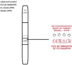 HTC fitness band at FCC seems different from HTC Grip