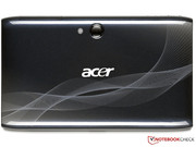 Acer Iconia tab A100's flipside
