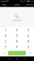 Phone app: Keypad