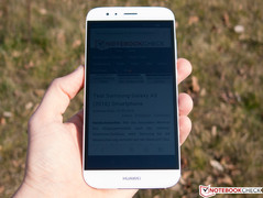 Display in direct sunlight