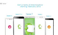 Huawei Honor lineup to get Android M in February 2016