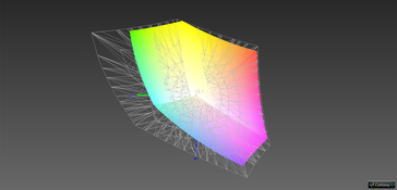 Adobe RGB color space coverage: 65.48%