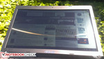 Outdoor use is challenging due to glare