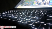Keyboard backlight is very bright