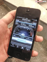 LTE-connection in a crowded Telekom store