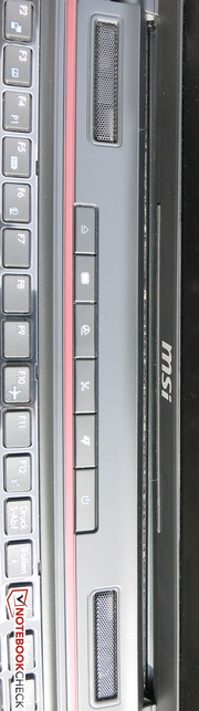 Special keys and speakers
