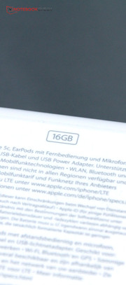 The 16 GB version costs 599 Euros (~$813).