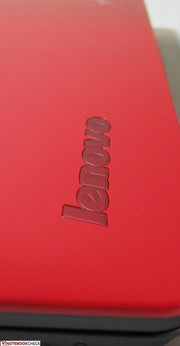 Even the Lenovo logo is red!