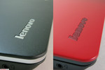 E125 (black) vs. X121e (red). Notice the texture differences