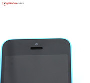 All the typical iPhone design elements have been retained, ranging from the small horizontal speaker grille...