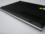 Speaker Grilles underneath the notebook Speaker Grilles underneath the notebook