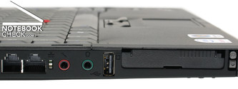 Lenovo ThinkPad T61 UI02BGE Interfaces - left side