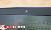 Integrated webcam capable of smooth 720p recording and fast snapshots