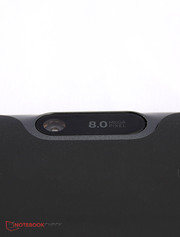 The rear-facing camera is an 8 MP model and capable of decent pictures.