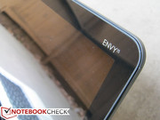 Envy 15 logo graces the top right of the display...