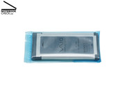 Ex factory it comes with a memory card adapter for popular flash cards.
