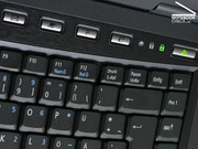 The TravelMate 6592G has a number of hot-keys for frequently used system functions.