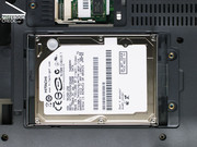 A fast 250 GB hard disk is inside.