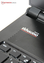 The good speakers were developed in combination with Dynaudio. The good speakers were developed in combination with Dynaudio.