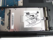 The hard disk is classified as "customer removable".