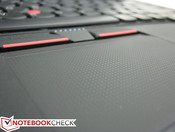 Textured touchpad
