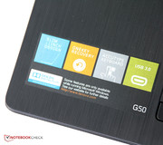 Lenovo boasts with a USB 3.0 port.