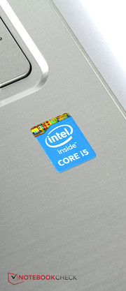 Heart of the device is an Intel Core i5 processor with a low power consumption.