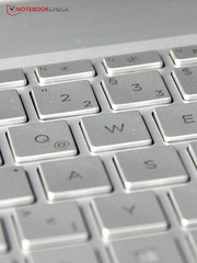 The keyboard has large keys and background illumination.