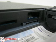 SIM card slot underneath the battery compartment